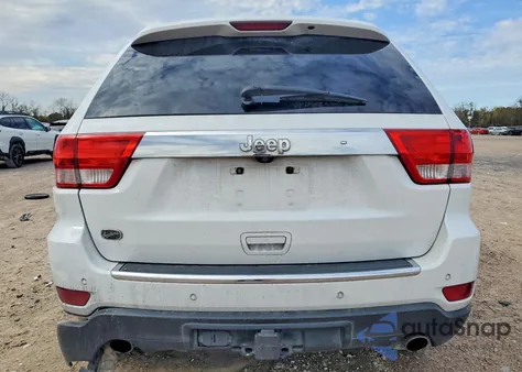 2013 Jeep Grand Cherokee Overland из США, поврежденный, VIN 1C4RJECT7DC588247